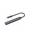 savio Hub 4 porty USB-C - 3 x USB-A 2.0, 1 x USB-A 3.1 3.1 GEN 1, 5 Gbps, AK-71 - nr 14