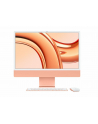 apple iMac 24 cale: M3 8/10, 8GB, 256GB - Pomarańczowy - nr 1