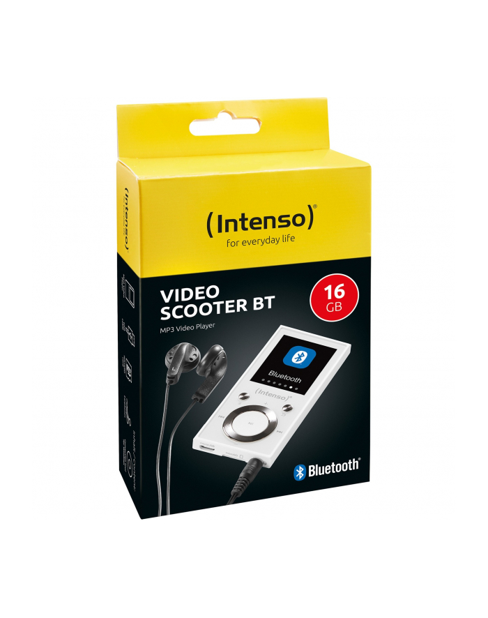 Intenso Video Scooter, Portable Player (Kolor: BIAŁY, 16 GB, Bluetooth) główny