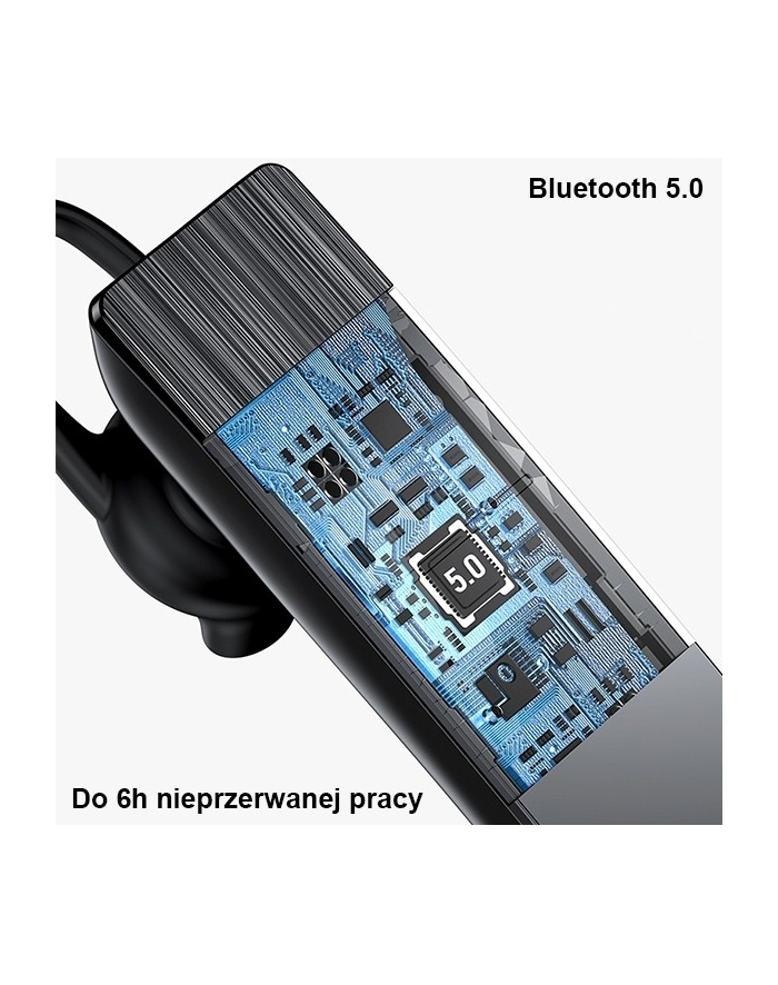 usams Słuchawka Bluetooth 5.0 BT2 mono Czarna główny