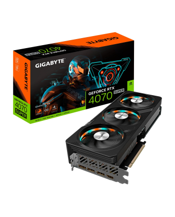 gigabyte Karta graficzna RTX 4070 SUPER GAMING OC 12G GDDR6X 192bit 3DP