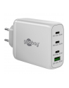 goobay USB-C PD multiport quick charger 100 watts (Kolor: BIAŁY, 1x USB-A QC, 3x USB-C PD, GaN technology) - nr 1