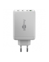 goobay USB-C PD multiport quick charger 100 watts (Kolor: BIAŁY, 1x USB-A QC, 3x USB-C PD, GaN technology) - nr 2