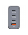 Verbatim GaN charger 100W, 1x USB-A, 3x USB-C (grey, PD 3.0, QC 3.0) - nr 36