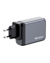 Verbatim GaN charger 100W, 1x USB-A, 3x USB-C (grey, PD 3.0, QC 3.0) - nr 37