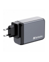Verbatim GaN charger 100W, 1x USB-A, 3x USB-C (grey, PD 3.0, QC 3.0) - nr 11