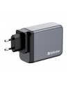 Verbatim GaN charger 200W, 1x USB-A, 3x USB-C (grey, PD 3.0, QC 3.0) - nr 10
