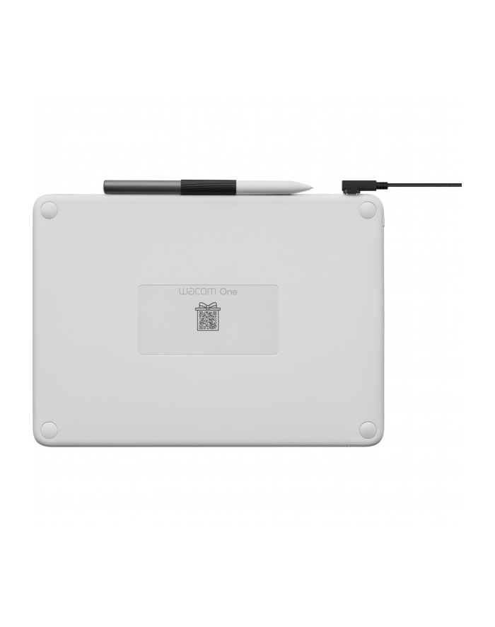 Wacom One, graphics tablet (Kolor: CZARNY/red, medium) główny