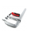 BESSEY original all-steel screw clamp GZ40-12KG (silver/red, 400/120, with folding handle) - nr 2