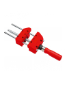 BESSEY screw clamp S10 (red, 100mm, incl. 2 table clamps) - nr 1