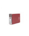 wekome Power bank 10000 mAh Super Fast Charging USB-C PD 20W + 2x USB-A QC3.0 22.5W Czerwony - nr 2