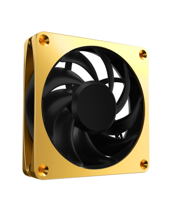 Alphacool Apex Stealth Metal Power 120mm fan 3000rpm, case fan (gold/Kolor: CZARNY)