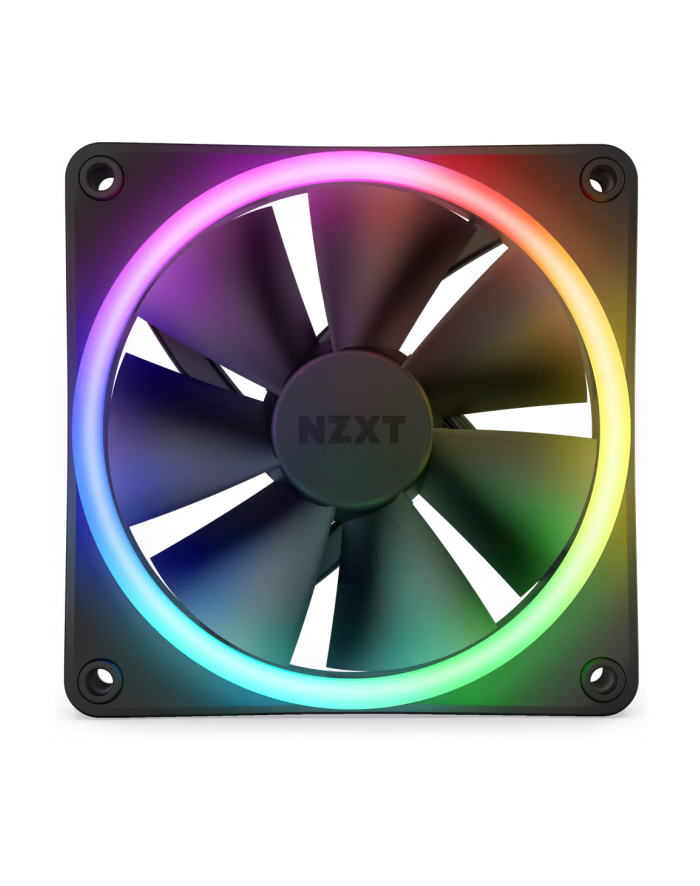 NZXT F120 RGB DUO Single 120x120x25, case fan (Kolor: CZARNY, single fan, without controller) główny