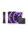 NZXT F120 RGB DUO Triple 120x120x25, case fan (Kolor: CZARNY, pack of 3, incl. RGB controller) - nr 1