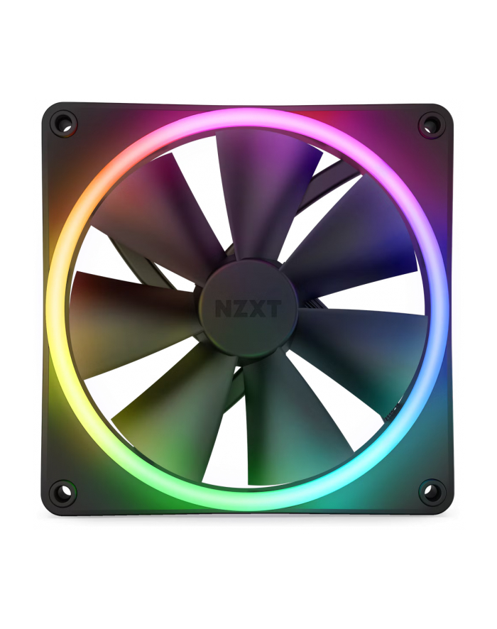NZXT F140 RGB DUO Single 140x140x25, case fan (Kolor: CZARNY, single fan, without controller) główny