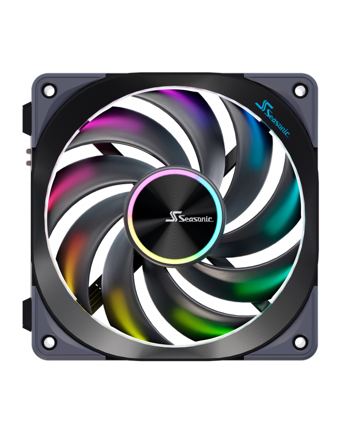 Seasonic MagFlow ARGB, case fan (Kolor: CZARNY, 1-fan kit) główny