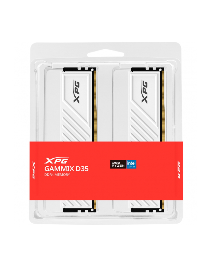 ADATA DDR4 - 16GB - 3200 - CL - 16 (2x 8 GB) dual kit, RAM (Kolor: BIAŁY, AX4U32008G16A-DTWHD35, XPG Gammix D35, INTEL XMP) główny