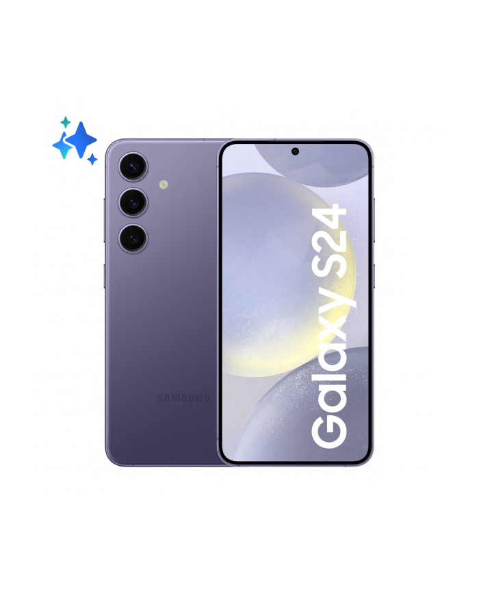 SAMSUNG Galaxy S24 - 6.2 - 256GB, mobile phone (Cobalt Violet, System Android 14, 5G) główny