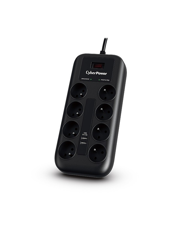 cyberpower Listwa przepięciowa P0820SUF0-FR 8xFR/2xUSB główny