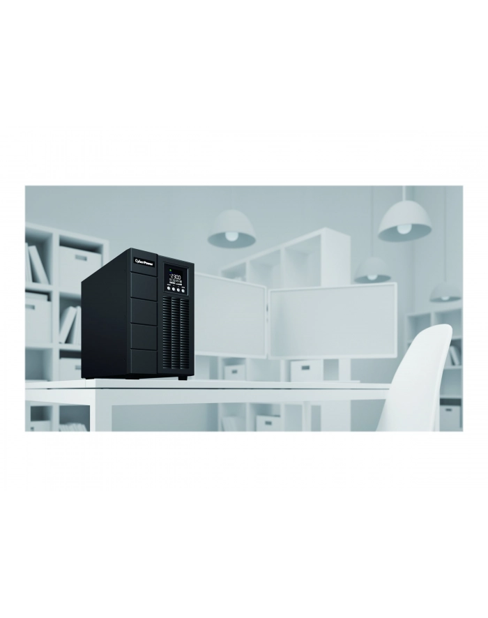 cyberpower Zasilacz awaryjny UPS OLS1000EA-D-E 1000VA/900W 2xSchuko/1xC13/LCD główny