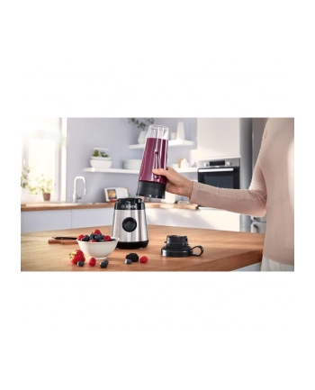 no name Bosch VitaPower Blender MMB2111M Tabletop 450 W Jar material Tritan Jar capacity 06 L Ice crushing Silver/Sainless steel