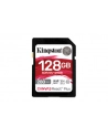 KINGSTON 128GB Canvas React Plus SDXC UHS-II 280R/100W U3 V60 for Full HD/4K - nr 16