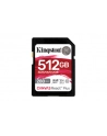 KINGSTON 512GB Canvas React Plus SDXC UHS-II 280R/150W U3 V60 for Full HD/4K - nr 13