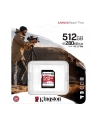 KINGSTON 512GB Canvas React Plus SDXC UHS-II 280R/150W U3 V60 for Full HD/4K - nr 16
