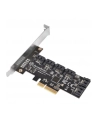 no name Silverstone SST-ECS06 SATA Karta Adaptera, PCIe 30, 6x SATA 6G - Low Profile - nr 9