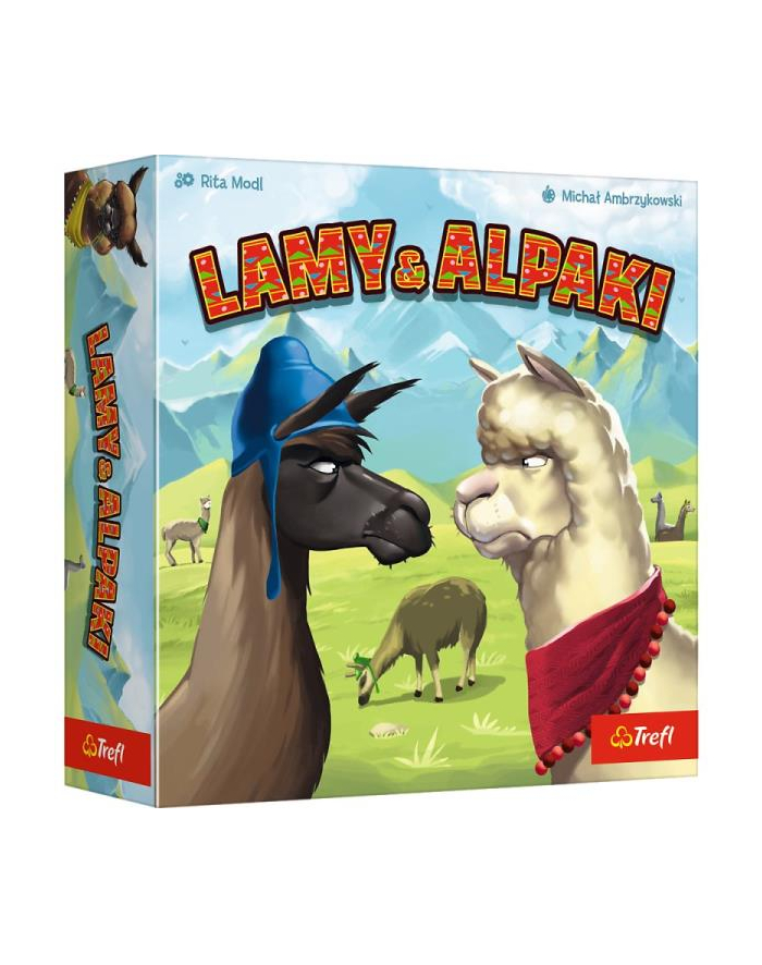 Lamy i Alpaki gra planszowa 02600 Trefl główny
