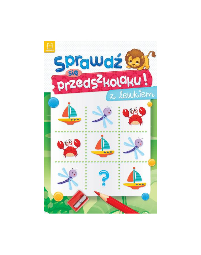 aksjomat Książeczka Sprawdź się przedszkolaku! z lewkiem główny