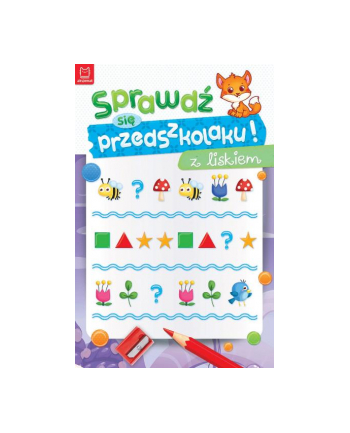 aksjomat Książeczka Sprawdź się przedszkolaku! z liskiem