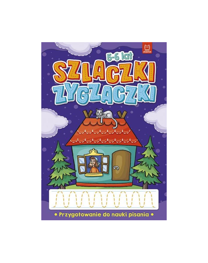 aksjomat Książeczka Szlaczki zygzaczki. Przygotowanie do nauki pisania główny