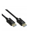TECHLY DisplayPort 2.1 Audio/Video Cable M/M 4K 5m Black - nr 6