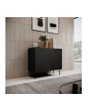 cama meble Komoda 2D ONDA 98x45x85 czarny - nr 3