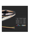 Taśma LED V-TAC SMD5050 60LED 24V RGB+CCT 5w1 VT-5050 60 1680lm - nr 2