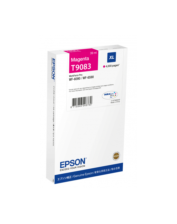 EPSON WF-6xxx Ink Cartridge Magenta XL główny