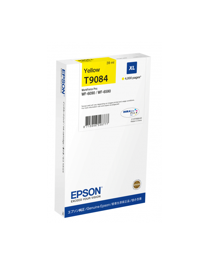 EPSON WF-6xxx Ink Cartridge Yellow XL główny