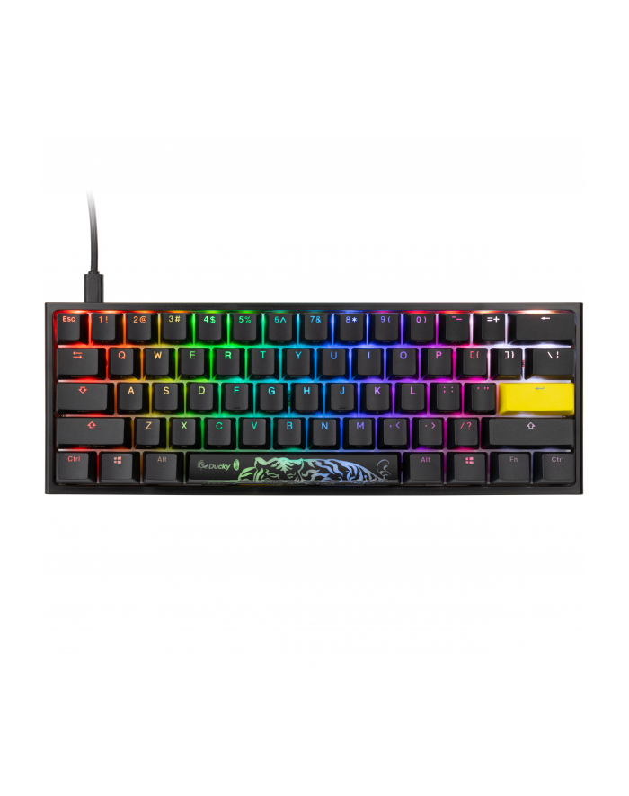 no name Klawiatura do gier Ducky One 2 Pro Mini, RGB LED - Cherry Blue (US) główny