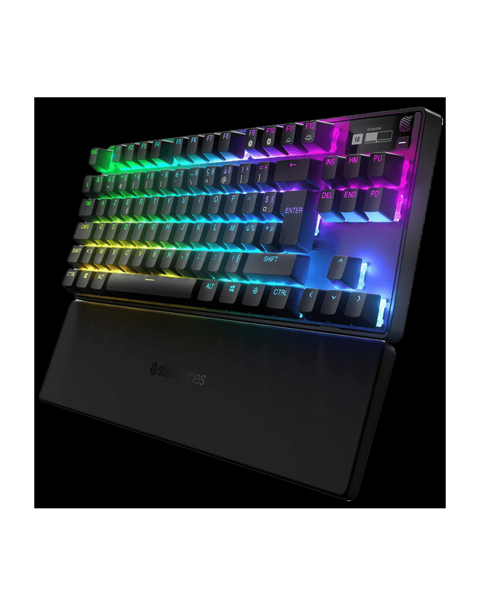 no name Bezprzewodowa klawiatura gamingowa SteelSeries Apex Pro TKL 2023, OmniPoint 20 - Czarna główny