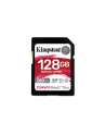KINGSTON 128GB Canvas React Plus SDXC UHS-II 280R/100W U3 V60 for Full HD/4K - nr 19