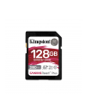 KINGSTON 128GB Canvas React Plus SDXC UHS-II 280R/100W U3 V60 for Full HD/4K - nr 20