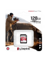 KINGSTON 128GB Canvas React Plus SDXC UHS-II 280R/100W U3 V60 for Full HD/4K - nr 25