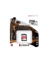 KINGSTON 256GB Canvas React Plus SDXC UHS-II 280R/150W U3 V60 for Full HD/4K - nr 25