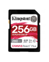 KINGSTON 256GB Canvas React Plus SDXC UHS-II 280R/150W U3 V60 for Full HD/4K - nr 27
