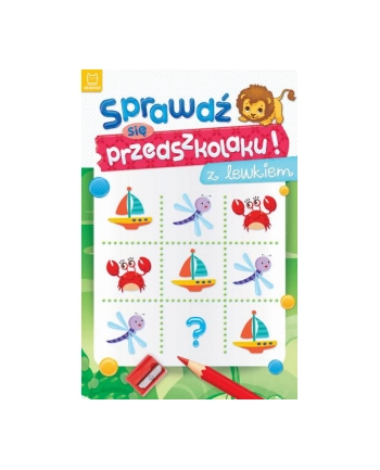 aksjomat Książeczka Sprawdź się przedszkolaku! z lewkiem