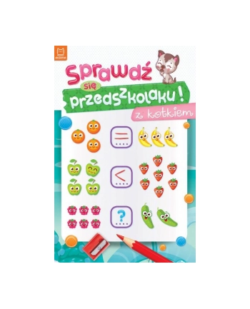 aksjomat Książeczka Sprawdź się przedszkolaku! z kotkiem