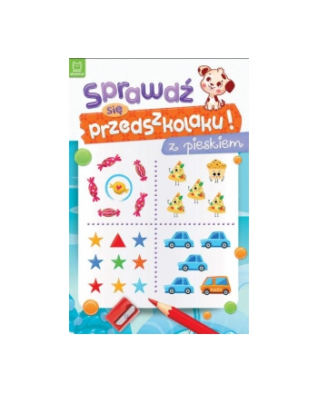 aksjomat Książeczka Sprawdź się przedszkolaku! z pieskiem