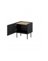 cama meble Szafka nocna ONDA 2szt 50x40x54 czarny - nr 6