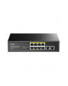 Switch niezarządzalny Cudy GS1010P 8x10/100/1000Mbps PoE+ 120W, 2x10/100/1000Mbps Uplink - nr 1